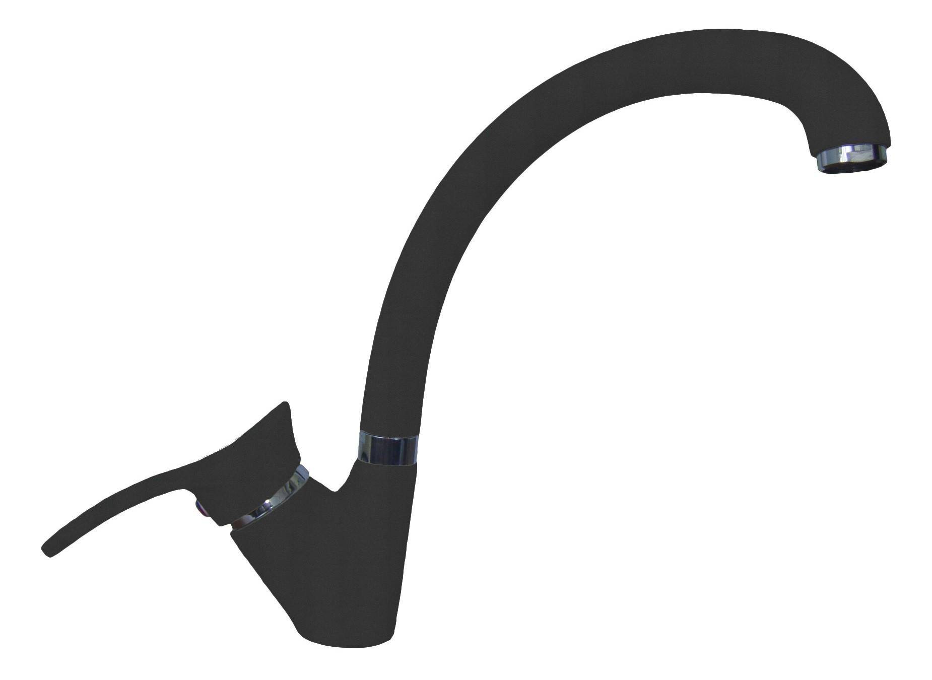 33.53H.1110.302 Смеситель Омега (FL-03) Антрацит Florentina 