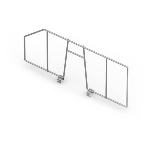 Разделитель для полки проволочной Черный серия 460 