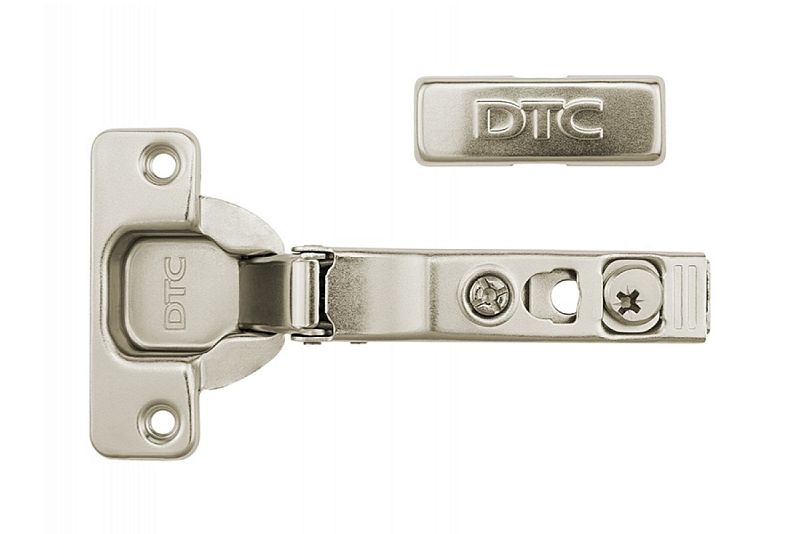 20430 Петля  Накл. DTC Pivot-Pro для Фасад 19-35мм с/довод Clip-On (45мм)+3Dпланка15359 