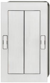 152.16.012 Ручка врезная 150 мм Нержавеющая сталь Металл Hafele