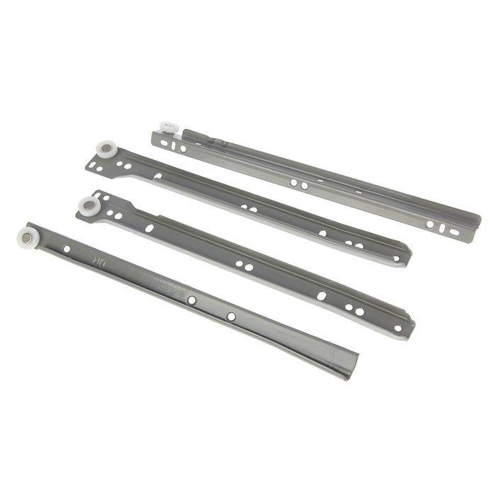 Роликовые направляющие 550 б/доводчика Серый Lemax