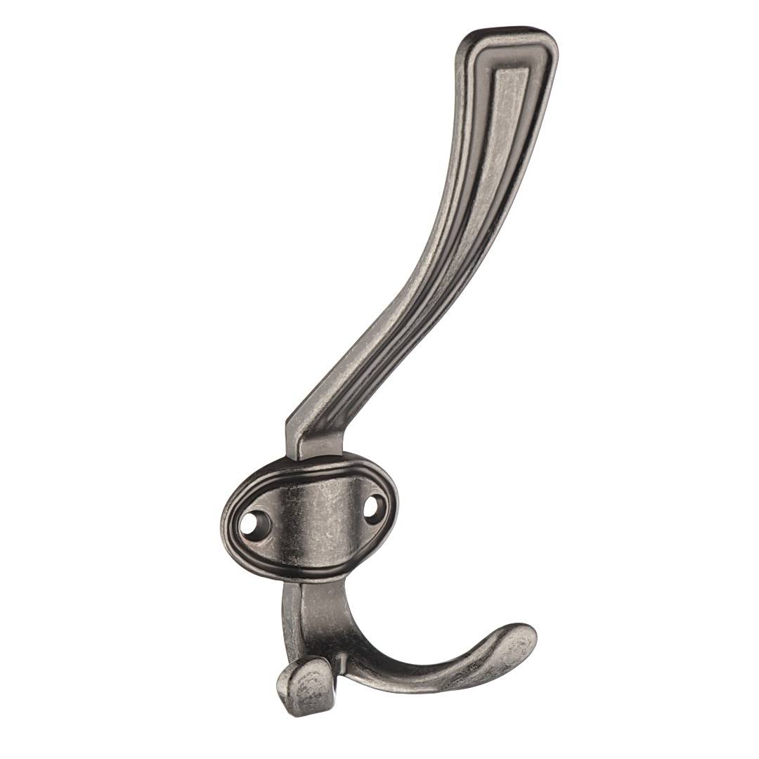 Крючок Черненый старинный цинк Металл KERRON KR 0310 BAZ