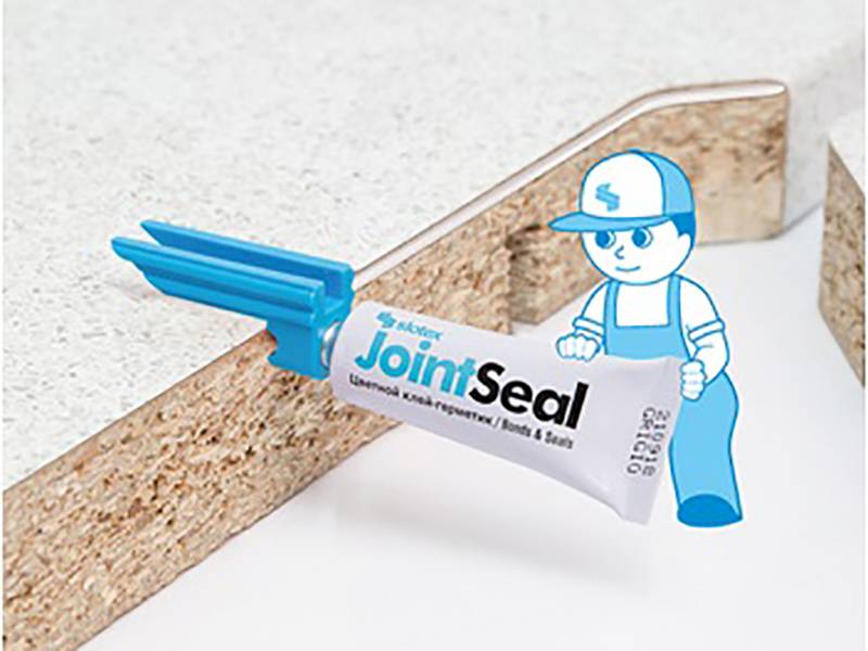 Цветной клей-герметик JointSeal Белый Slotex