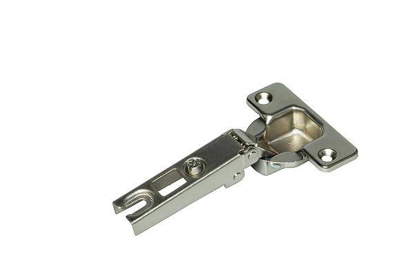 Петля 110 гр. Накладная Hafele Metallamat монтаж задвижением никель 311.90.500+311.98.504 (48/6) 