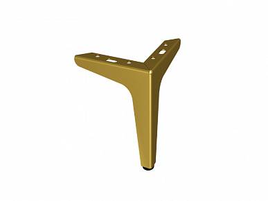 Опора Альфа 150мм золото 