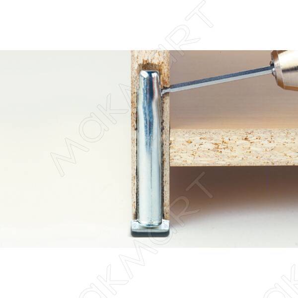 Ножка опорная хром 