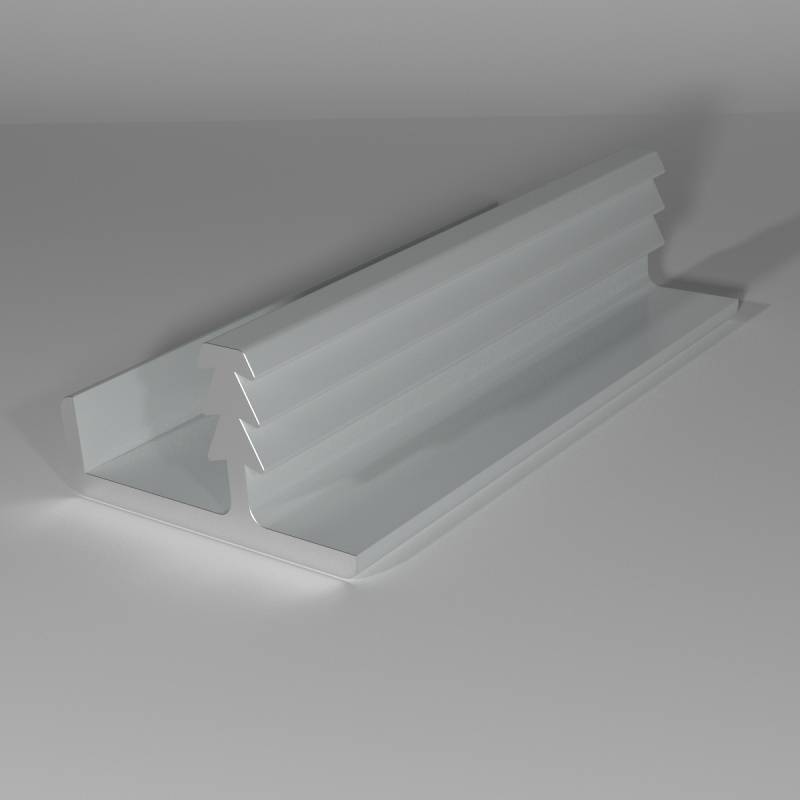 Фасадный профиль Росла ДР 1-05 анодированный 3 м для 19мм 