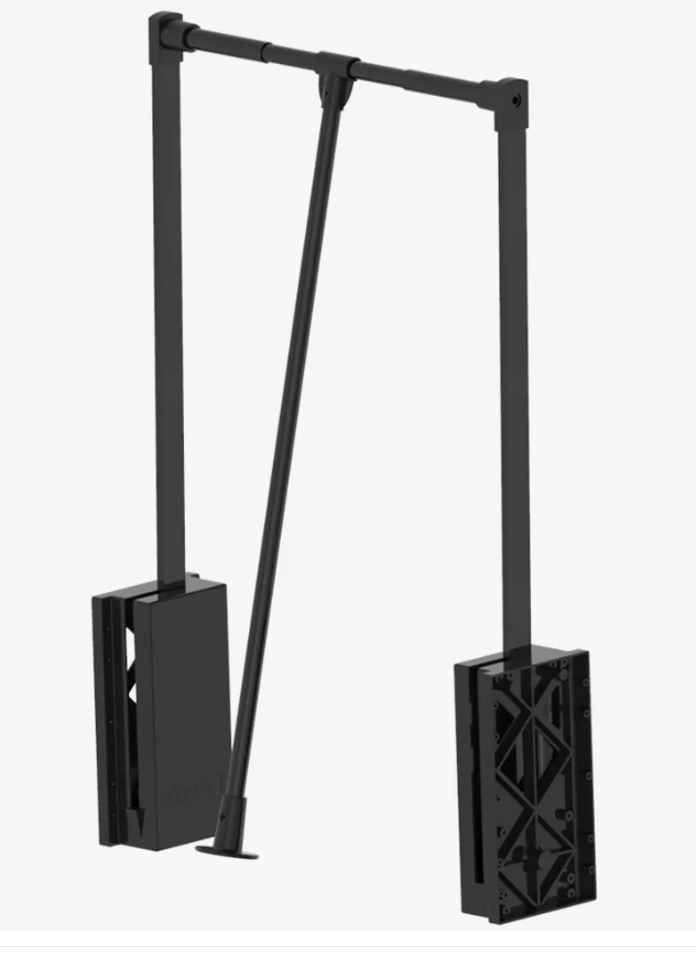 Пантограф 520-670 алюминий/пластмасса черные REJS