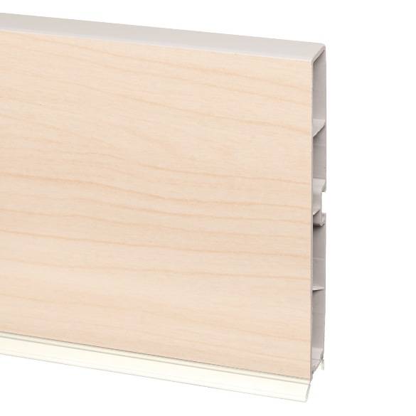 Цоколь кухонный ламинированный 150 мм 351L Клен 4 000 Rehau