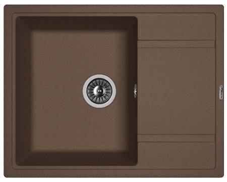 Мойка Липси 650 Мокко 650х510х200мм прямоугольный 1 чаша Florentina 20.125.С0650.303 