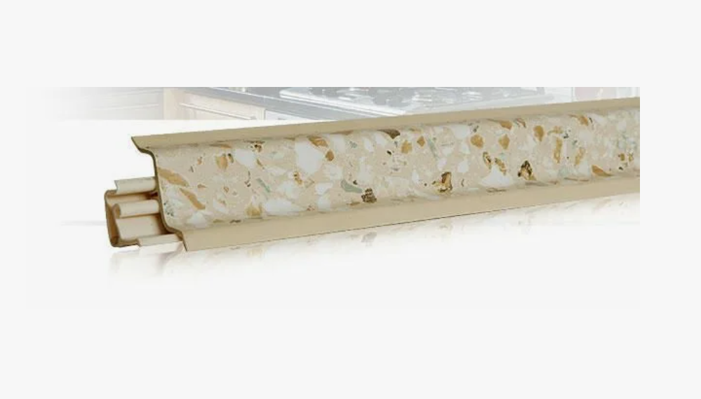 Плинтус Камешки - Korner (4м) - 4 000мм пластик Korner 