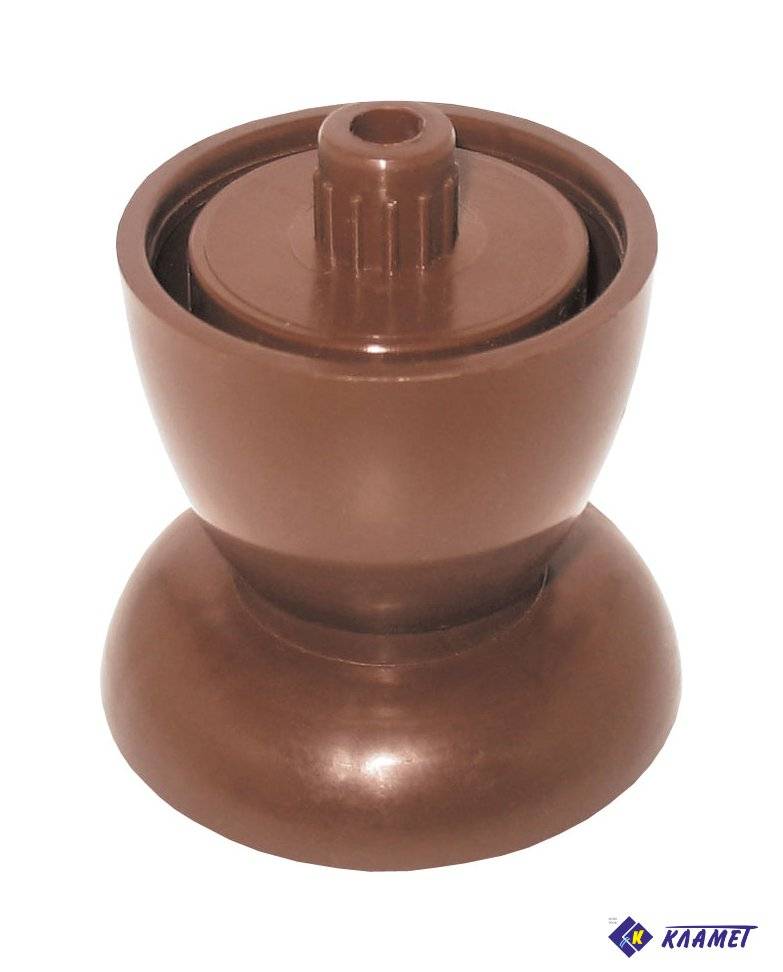 Опора ОР 40-07 40 мм коричневый 