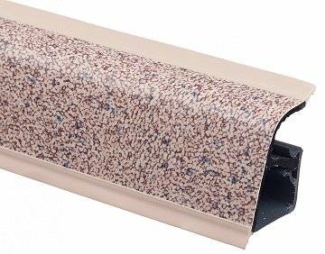 Плинтус Светлый бисер 6М WAP118 - 4 200мм пластик Rehau 