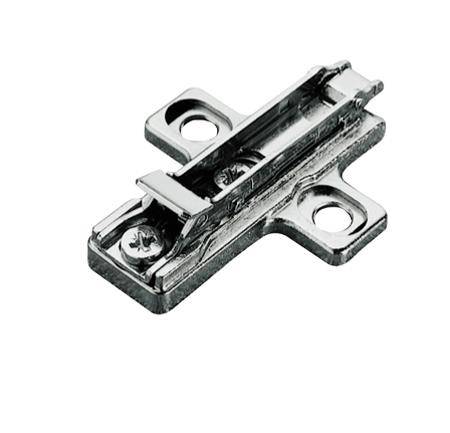 Ответная планка Hafele Duomatic SM с шурупами 2 мм никель 329.71.502 