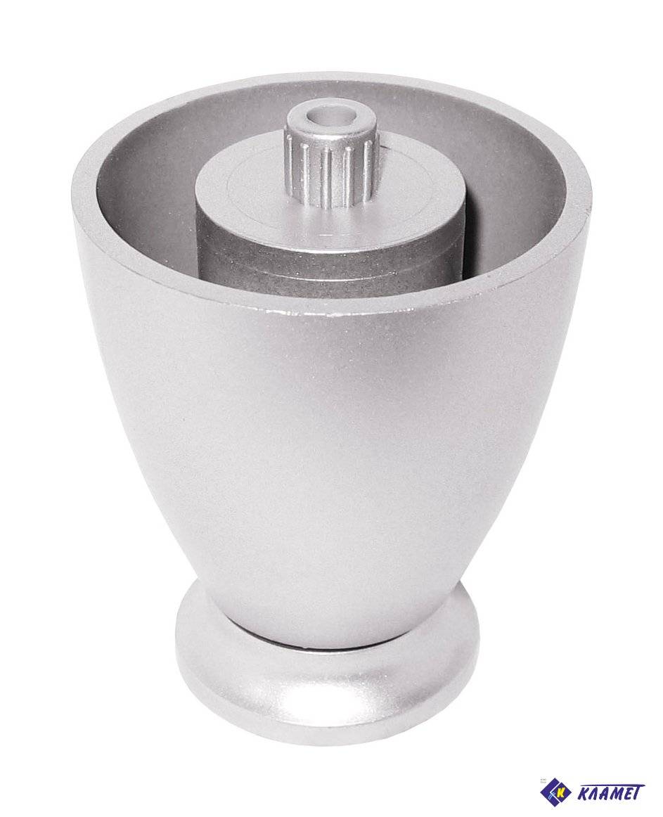 Опора ОР 61Б-К 60 мм алюминий 