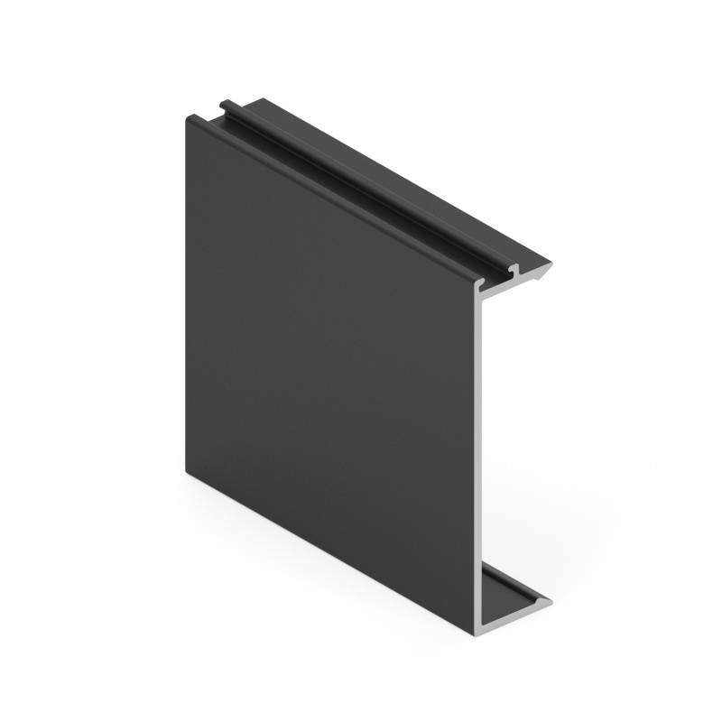 Черный матовый Grace GRACE Декоративная накладка верхней направляющей Окраска 5,4 м 