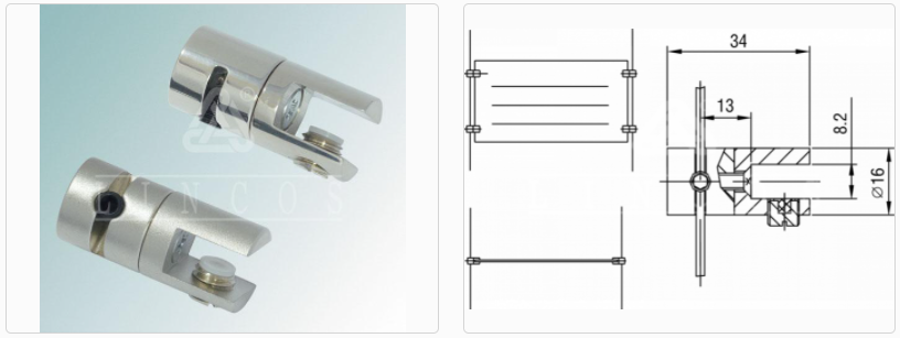 Кронштейн 5.01 (01) никель Линкос 