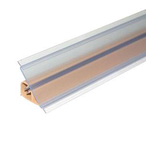 Плинтус Прозрачный - Вставка - 3 000мм пластик МФС 