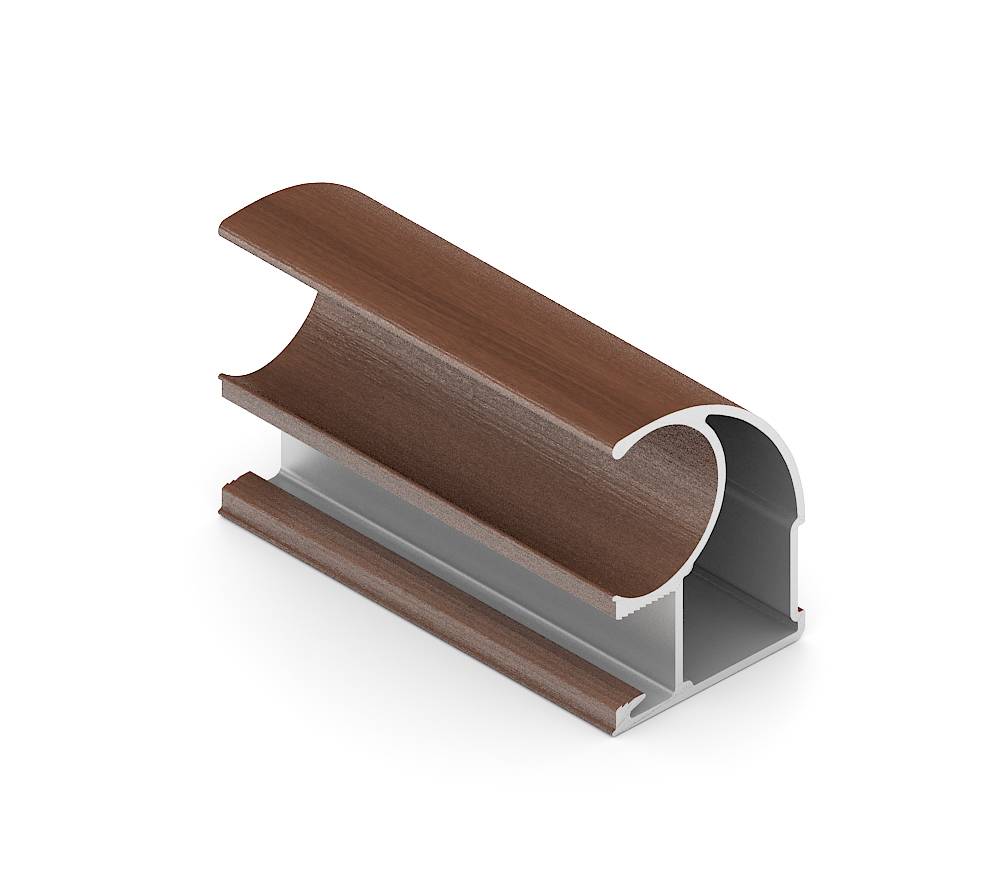 Орех итальянский Эконом Вертикальный профиль C Пленка ПВХ 5,4 м 