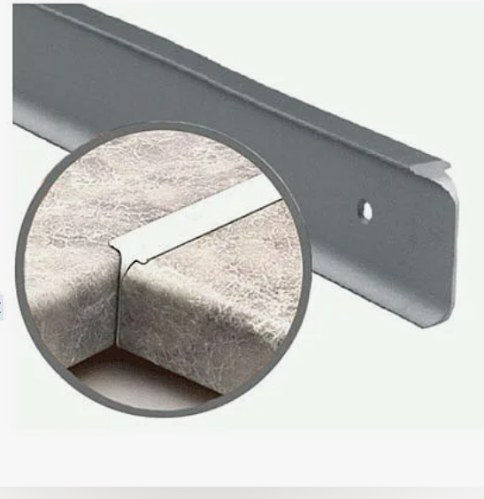 Планка 38 мм соединительная угловая ал. матовая R3 (Слотекс, Союз) 