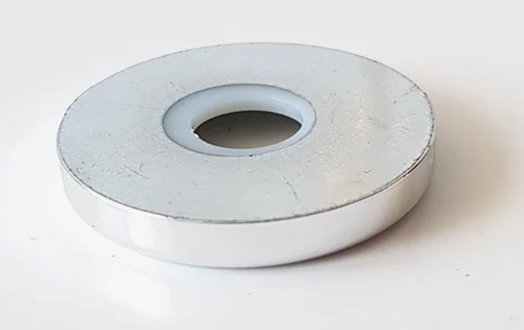 Шайба вкладная плоская 25х2 к ШТ-1 для трубы d=25 серый металлик REALL 