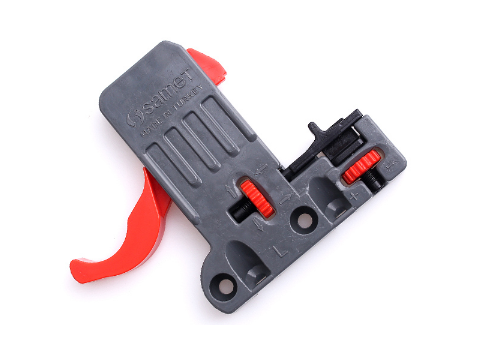 Фиксатор Samet SMART LOCK для направляющих SMART левый Серый 