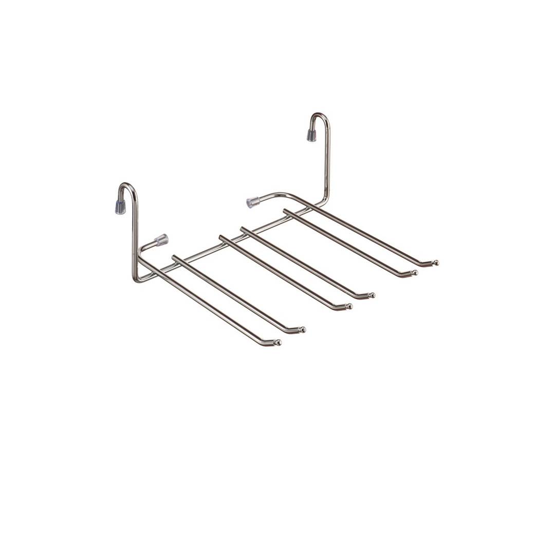 Держатель бокалов 3 рожк. 245х210х105 мм хром YJ-G507 Lemax