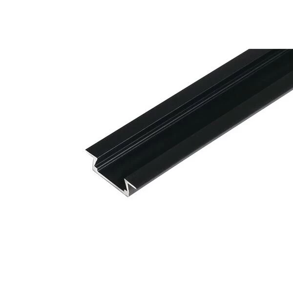 Профиль для светодиодной ленты врезной 22х6х2000 мм алюминий матовый HW.012.2206.PR 