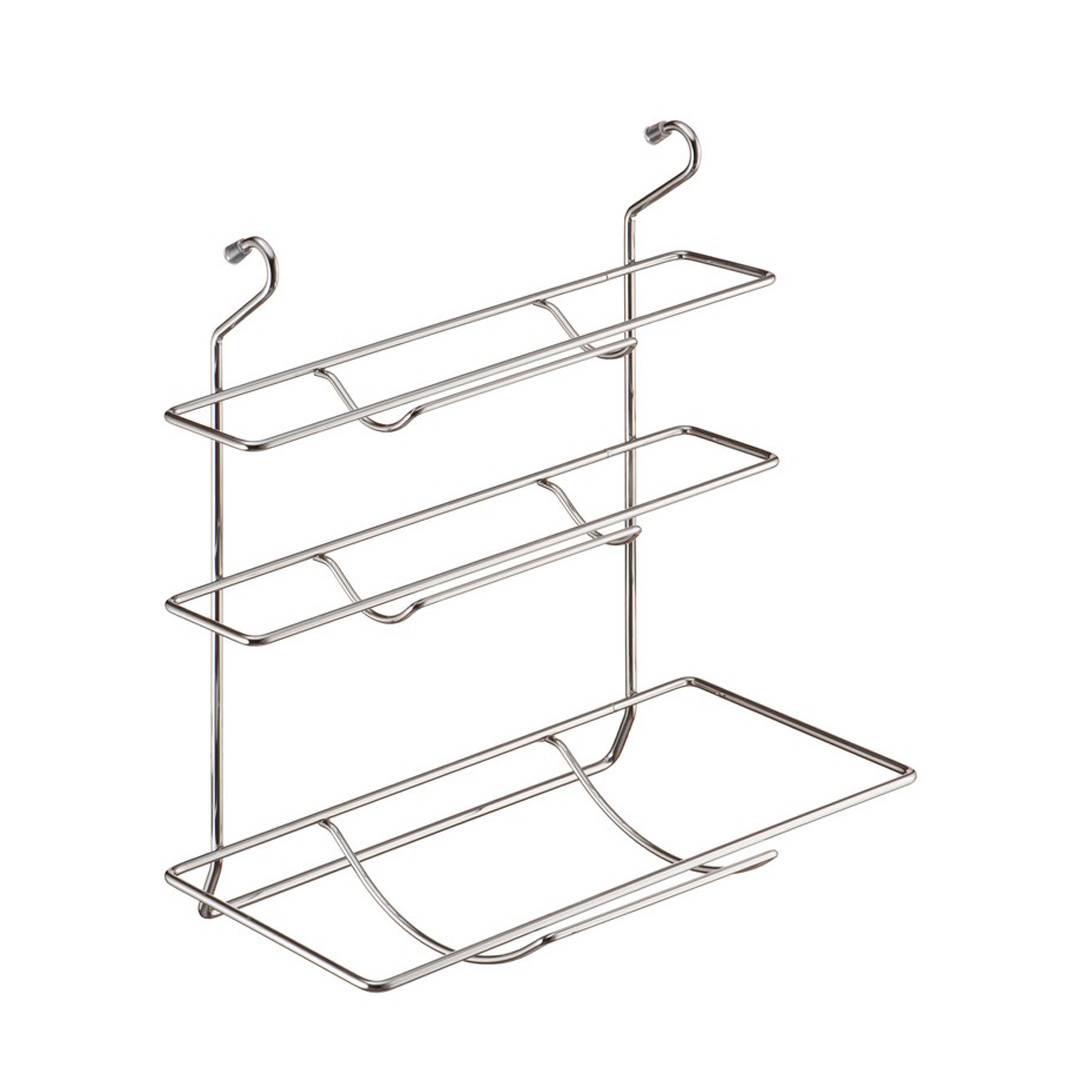 Полка для полотенец 325х170х365 мм хром MX-065 Lemax