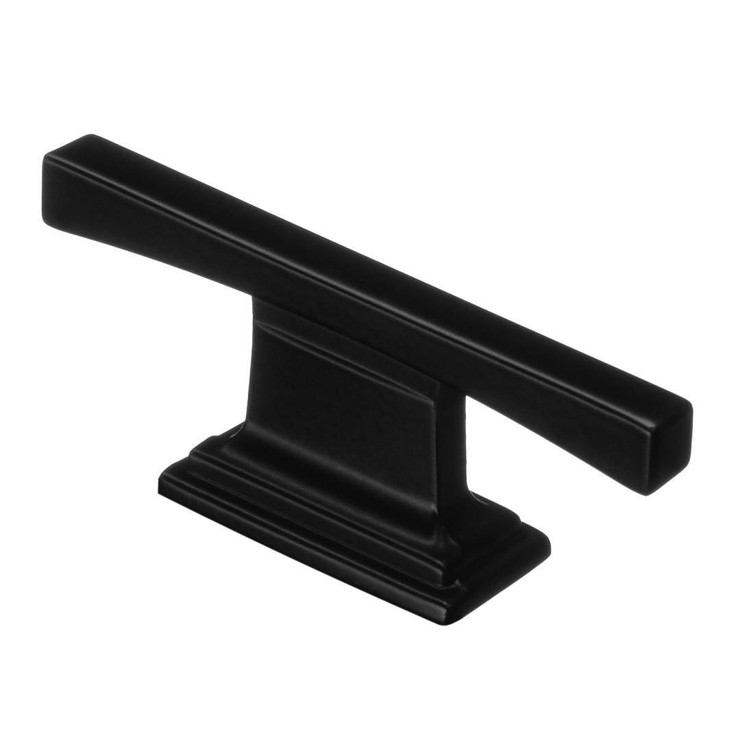 RK-108 BL Ручка кнопка Черный матовый Металл KERRON