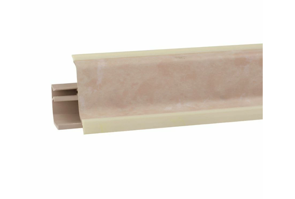 Плинтус Мрамор оникс - Korner (4м) - 4 000мм пластик Korner 