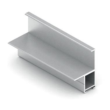 Белый глянец NOVA Вертикальный профиль Окраска для 16 мм 5,4 м 