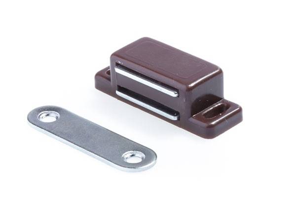 Магнит мебельный малый коричневый 
