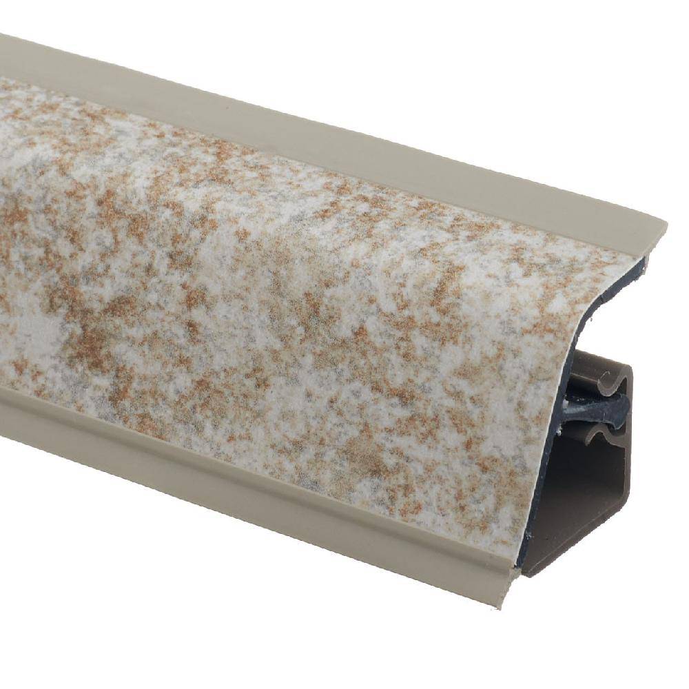 Плинтус Гэлэкси бежевый - WAP118 - 4 200мм пластик Rehau 