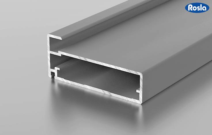 Алюминиевый профиль Росла F 1-32 анодированный 3 м (профиль рамочный широкий) 
