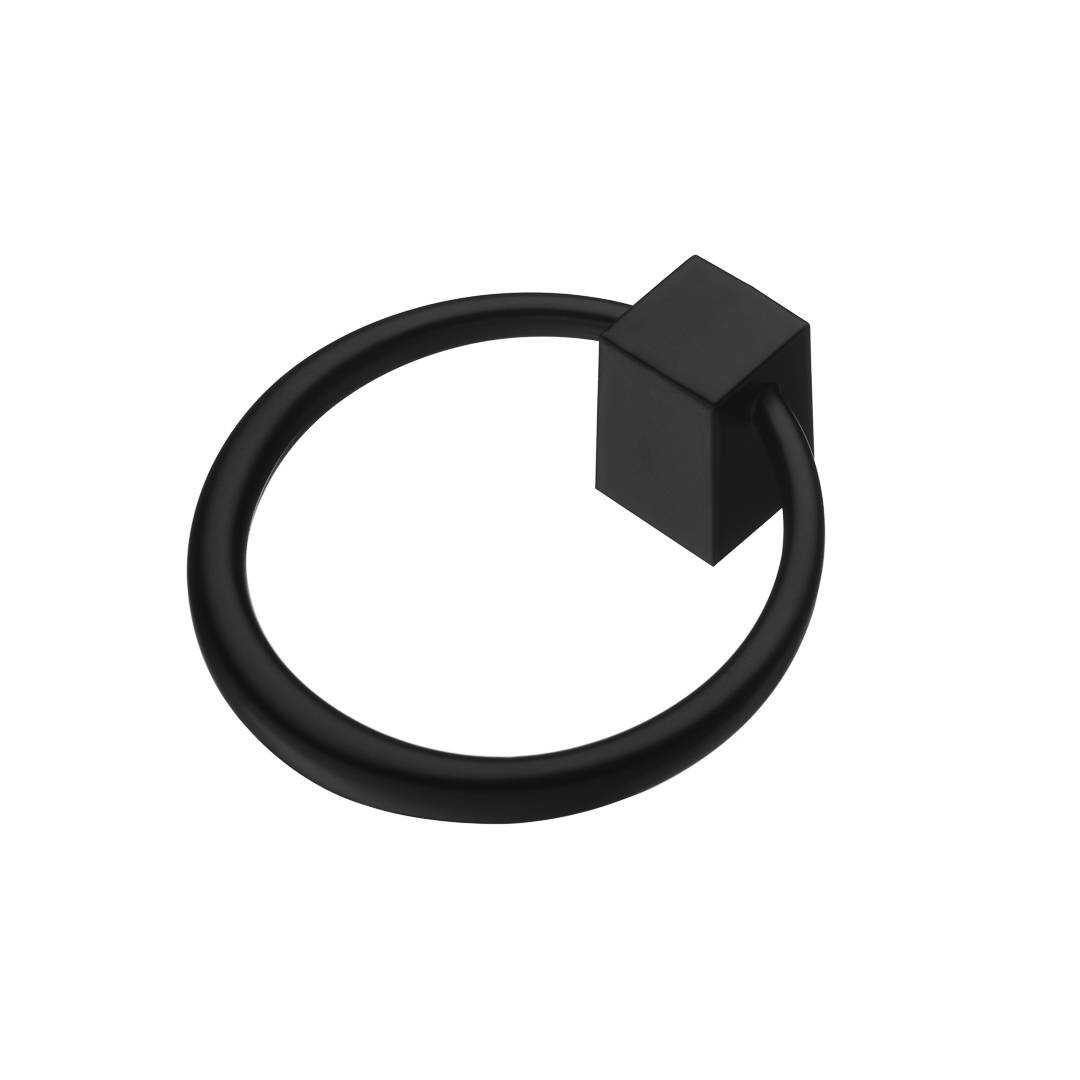 K-1130 BL Ручка кольцо Черный матовый Металл KERRON