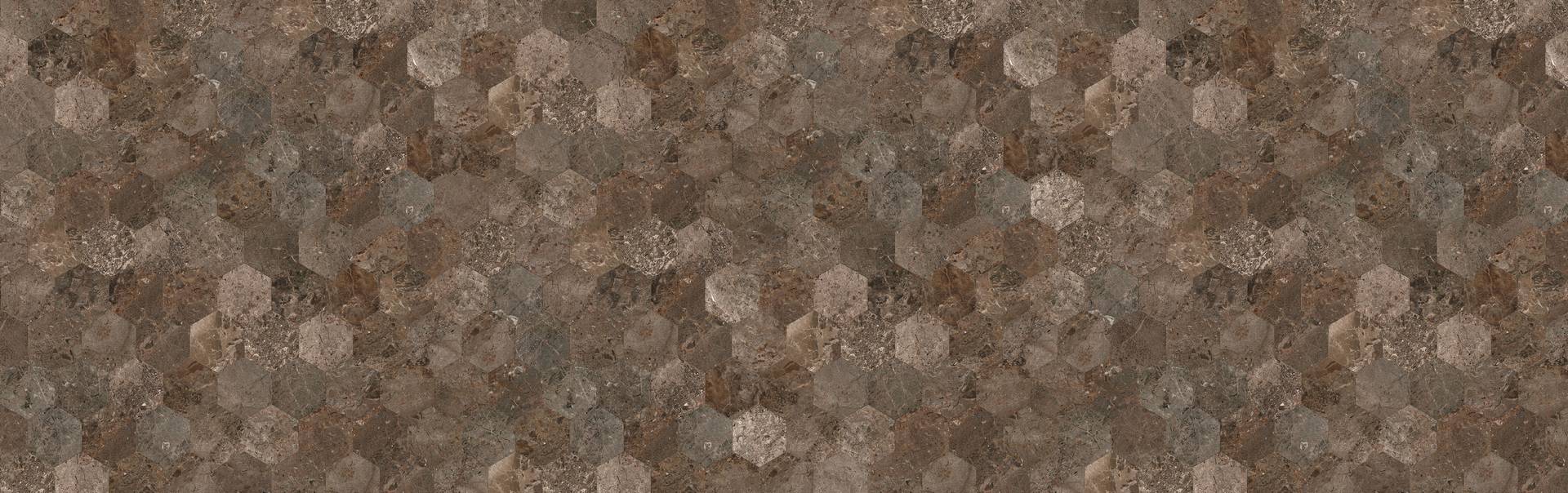 Кромка 8044/R Hexastone 45х4 200мм 0,5 с клеем E2 Slotex