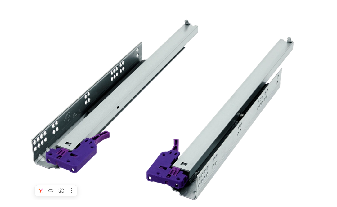 11.0221 Напр.Cкрытого Монтажа Stealth замок 3D, 30кг P2O полного выдвижения 400 б/доводчика AQ