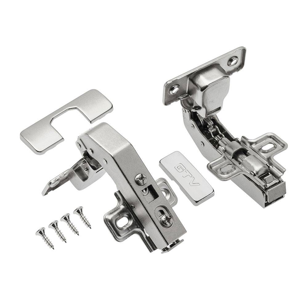 Петля  ФП 180/90 гр. Lemax б/доводчика никель 