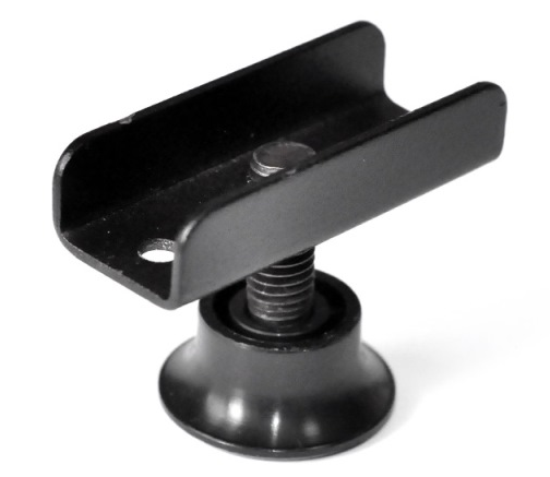 Ножка М8 со скобой черный 