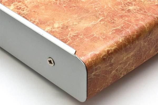 Планка 26мм торцевая матовый 