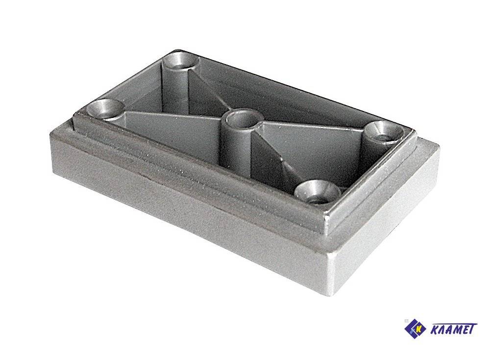 Опора прямоугольная ОСП-20/64-К стационарная серый 