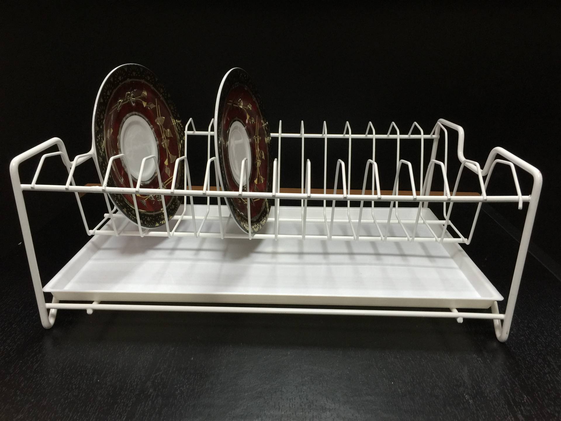 Сушка для посуды настольная, для тарелок мм Белый Lemax 