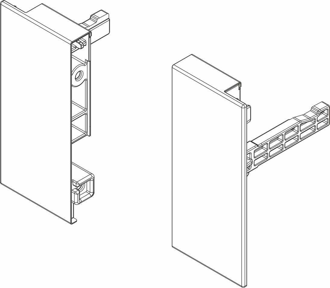 16640 Крепл. Внутренего ящика DTC MagicPro Pro 40кг H=88ммх500 мм Графит(Черный) 