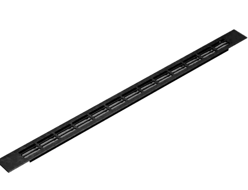 Решетка вентиляции черный 375х23,5 TE12.0347.07.039 REJS 