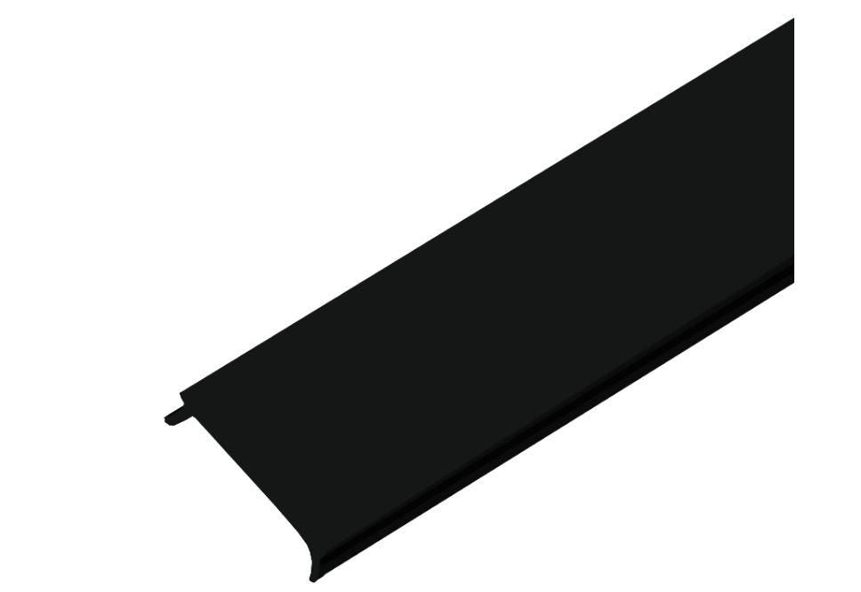 15.0255 Профиль-рассеиватель AQ Form 3метра Черный Матовый 
