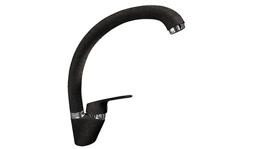 3323 Z Смеситель 3323 Z (Quarz) D-35 мм Черный GranFest 