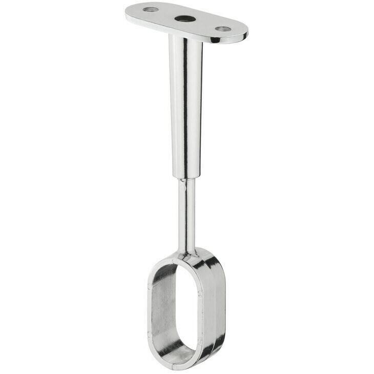 Штангодержатель сквозной для трубы 30х15 никель 