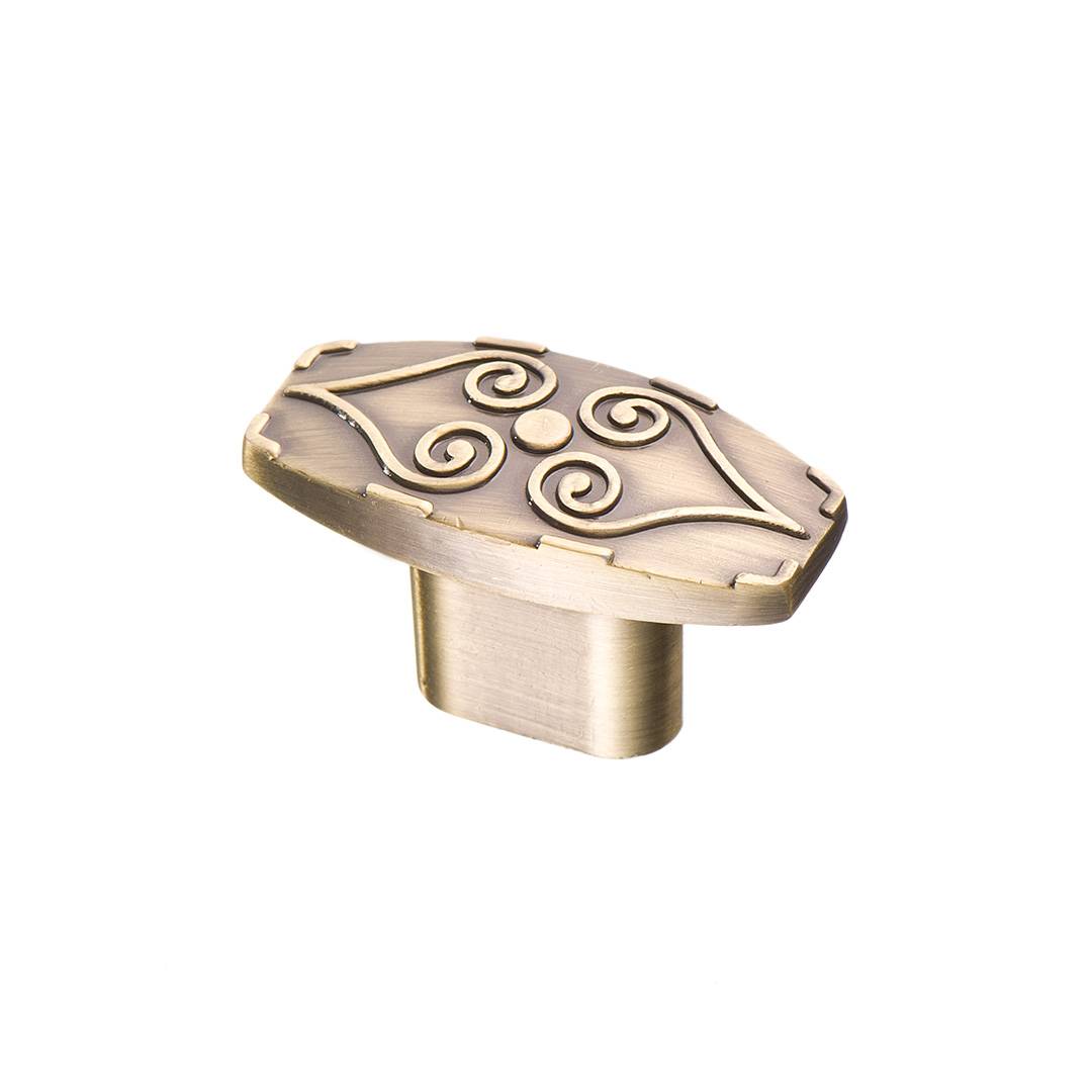 RK-020 BA Ручка кнопка Бронза Металл KERRON