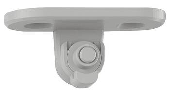 Крепление к фасаду Free flap H 1,5 серый 372.39.014 Hafele 